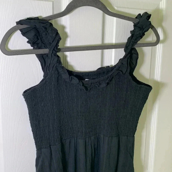 Carve designs black linen dress size xs - Picture 2 of 15